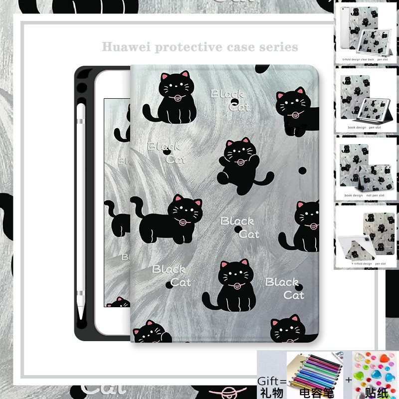 Tri-fold Honor Pad X9A 11.5 2025 X8A X9 X8 V9 V8 V7 V6 Case with Penci Holder Shhhockproof Honor Tab