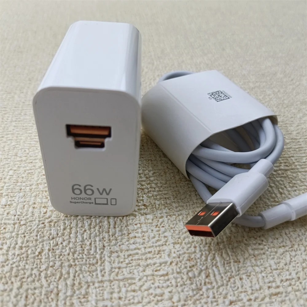 Original Honor 66W Charger EU SuperCharge PD/QC 3.0 2 พอร์ต Quick Charge สําหรับ Honor X9c X9D 300 1