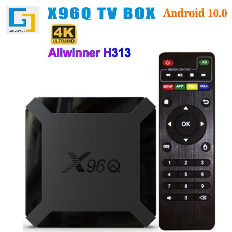 Cross-Border X96Q Network Set-Top box 1G/8Gwifi กล่องทีวี Quanzhi H313 กล่องทีวีโรงงานขายตรง 4K