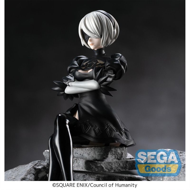 ของแท้ [ใหม่เอี่ยม] Sega Instant Noodles Press Nier Mechanical Era Unihar No. ฟิกเกอร์ 2 B Type Jing
