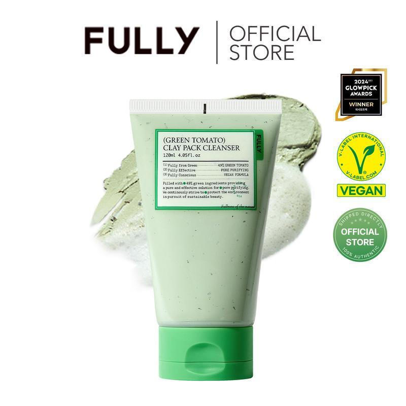 [FULLY Official Shop] Green Tomato Clay Mask Cleanser 49% Gr