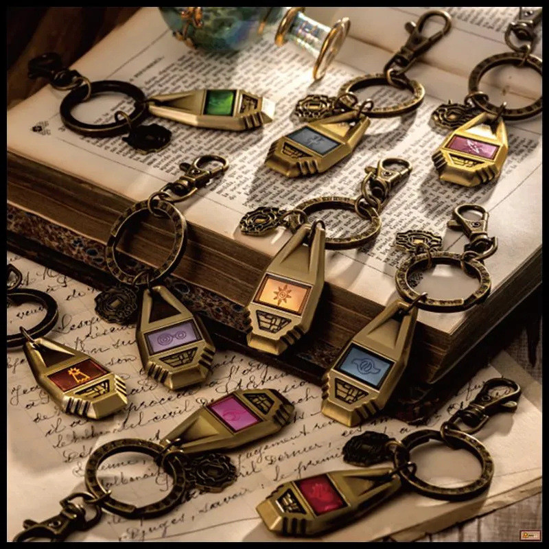 Dragon Spirit Emblem พวงกุญแจโลหะจี้ Digimon Adventure การออกแบบคุณภาพสูงสําหรับเทศกาล Qixi