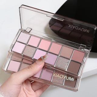 my-shop:พาเลตตา 12 สี บลัชออน+ไฮไลต์+เฉดดิ้ง จบในตลับเดียว พีชชมพู บ๊วยหวาน ยีนส์วินเทจ ครบทุกลุค ติดทน