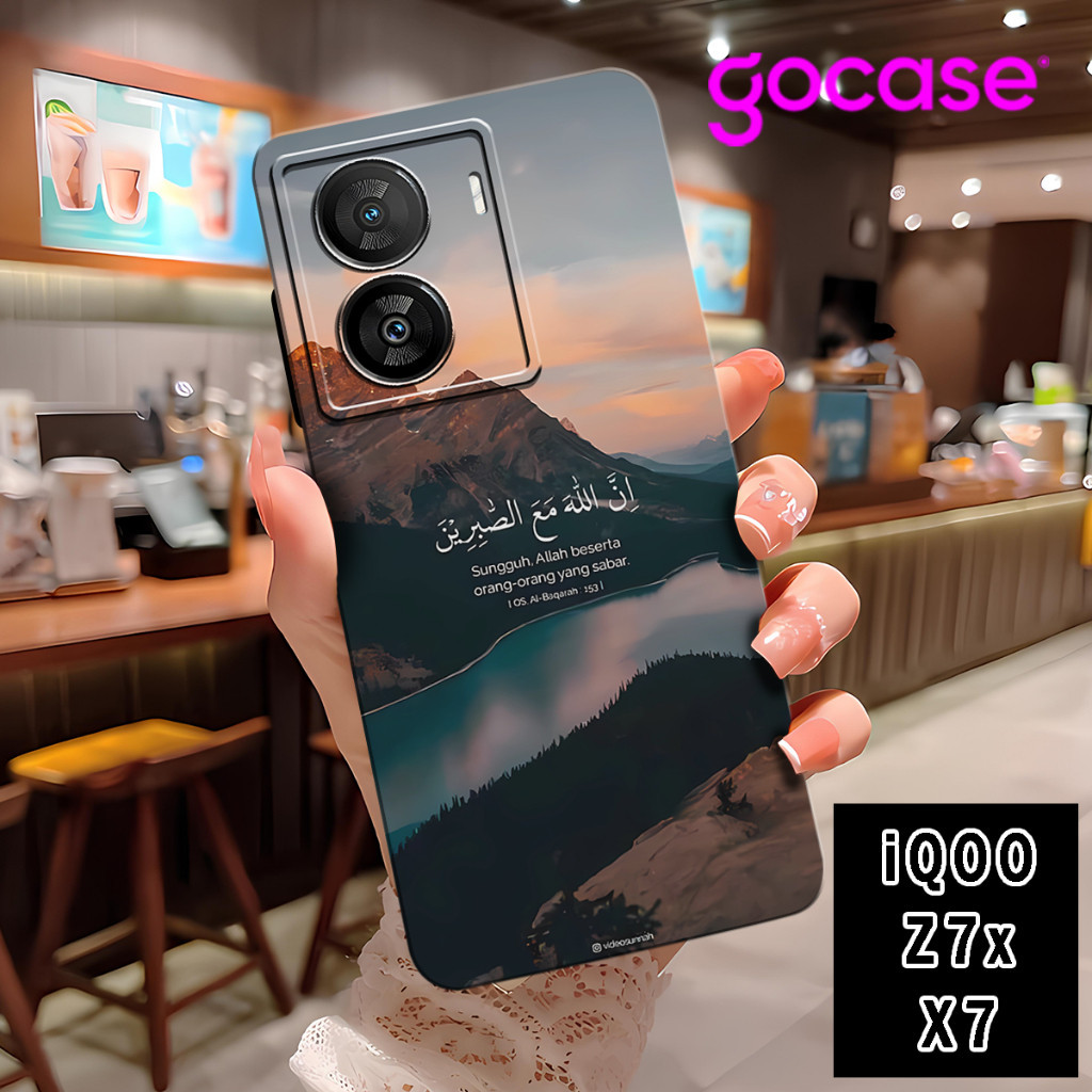 ( UVA 18 ) ยืดหยุ่นยาง Softcase สําหรับ vivo iQOO Z7 l vivo iQOO Z7x ซิลิโคน l Pro กล้อง l ปลอกล่าสุ