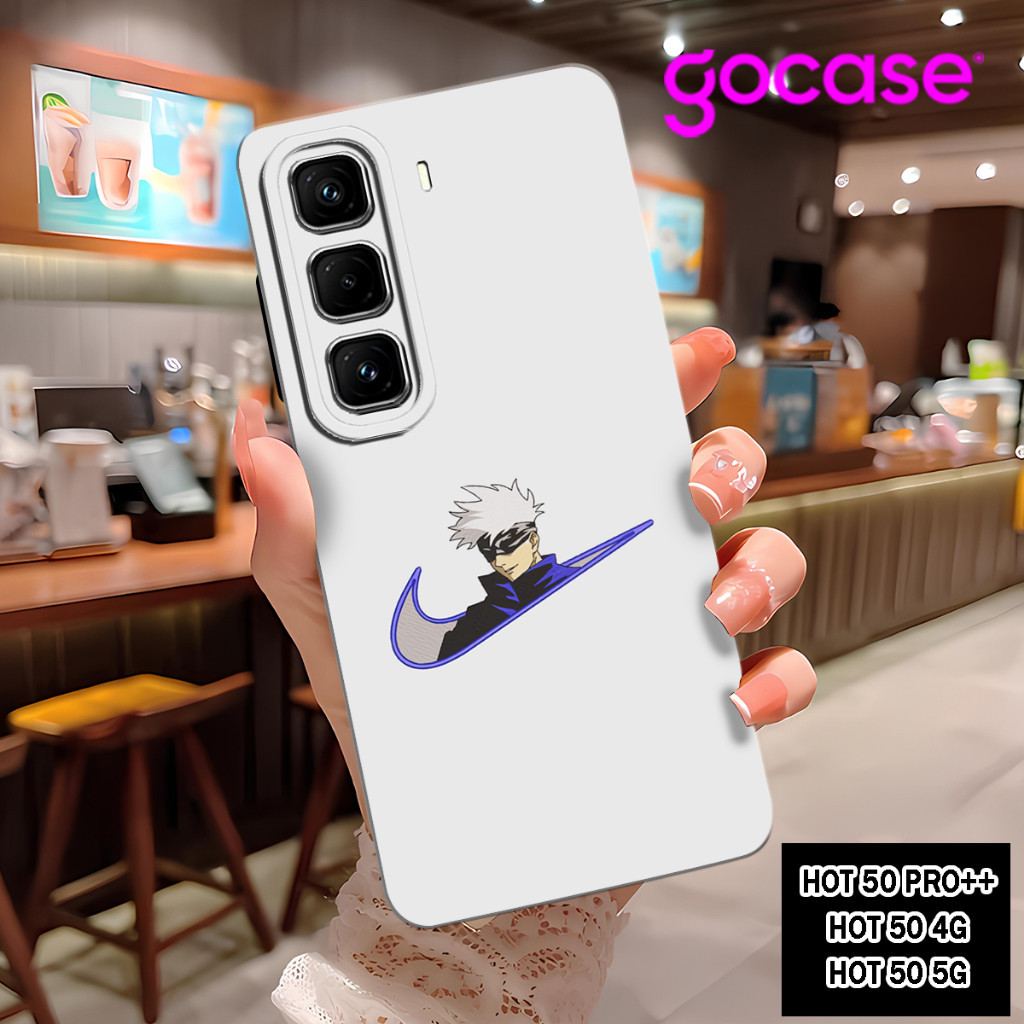 ( DTF 36 ) ยางยืดหยุ่น Softcase สําหรับ infinix hot 50 pro+ l hot 50 pro 4g l hot 50 4G 5G l Hot 50i