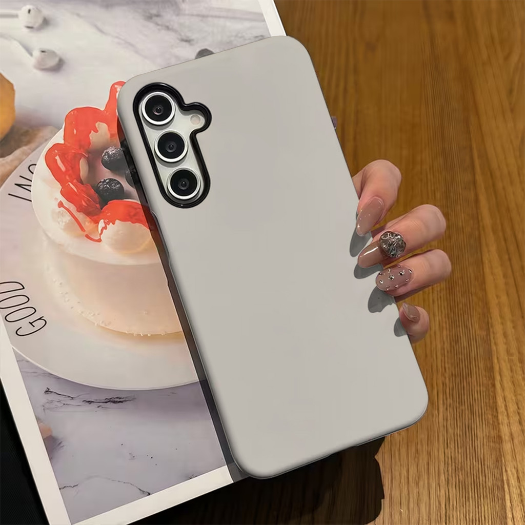 เหมาะสําหรับ Samsung Galaxy S25 Ultra Case 4G 5G Magic Rabbit รูปแบบ matte black soft Case เคสโทรศัพ