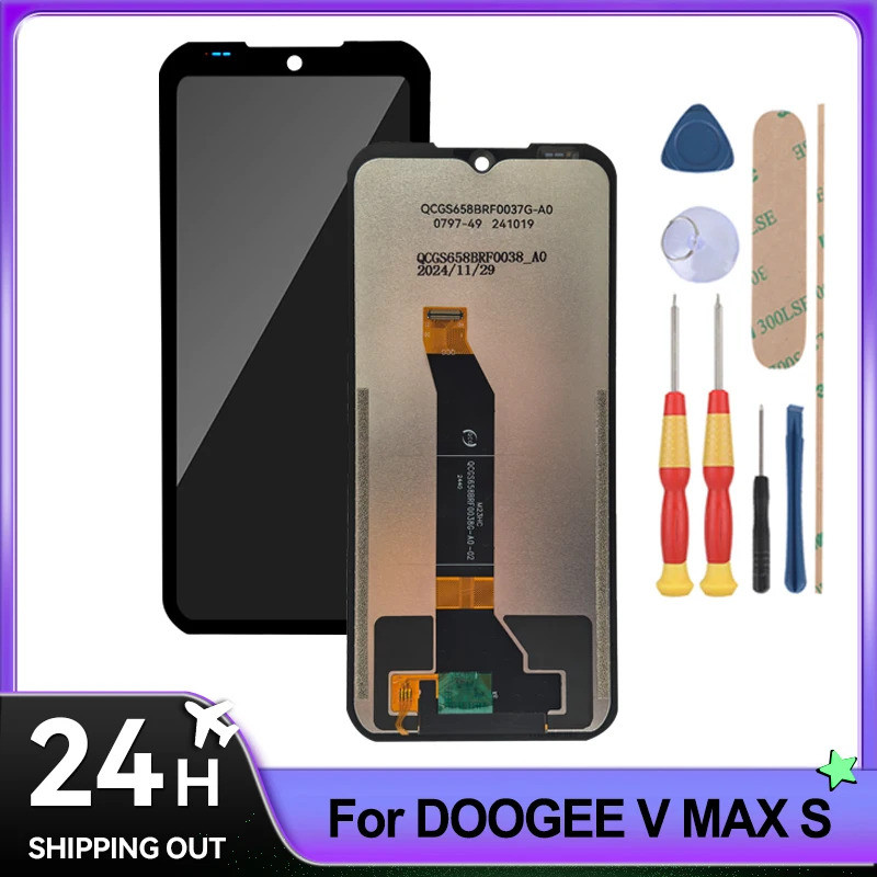 สําหรับ DOOGEE V MAX S118 Pro 5G จอแสดงผล LCD + หน้าจอสัมผัส Full Assembly โทรศัพท์มือถือพร้อมเครื่อ