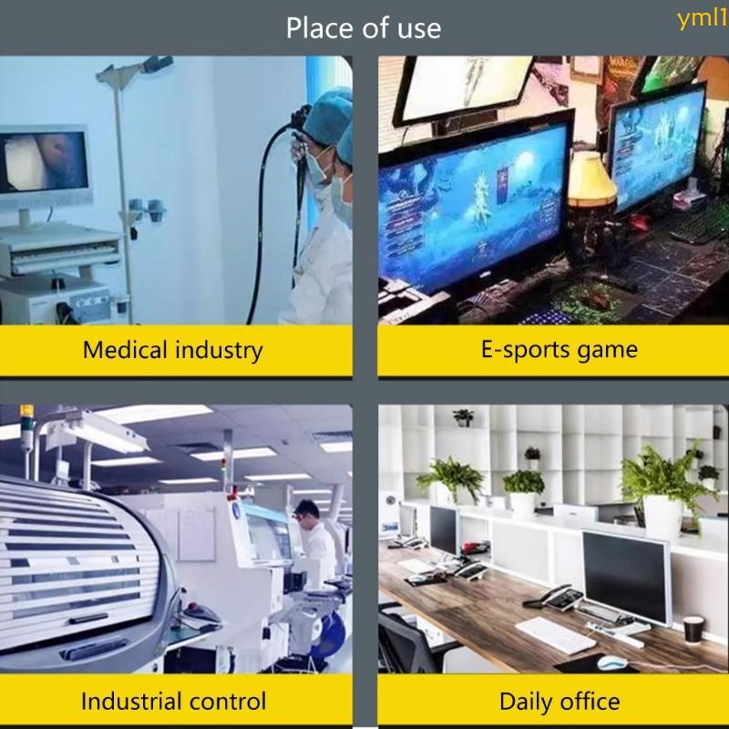 Yml1 Sensitive Response USB Foot Switcher Pedal สําหรับการเล่นเกมตัดต่อวิดีโอเพลง