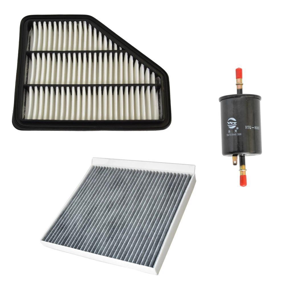 3 ชิ้นการใช้ Cabin Air Filters Kit สําหรับ CHANGAN CS75 (S301) 1.8T 2.0L 2013- 1109013-M01 8119011N0
