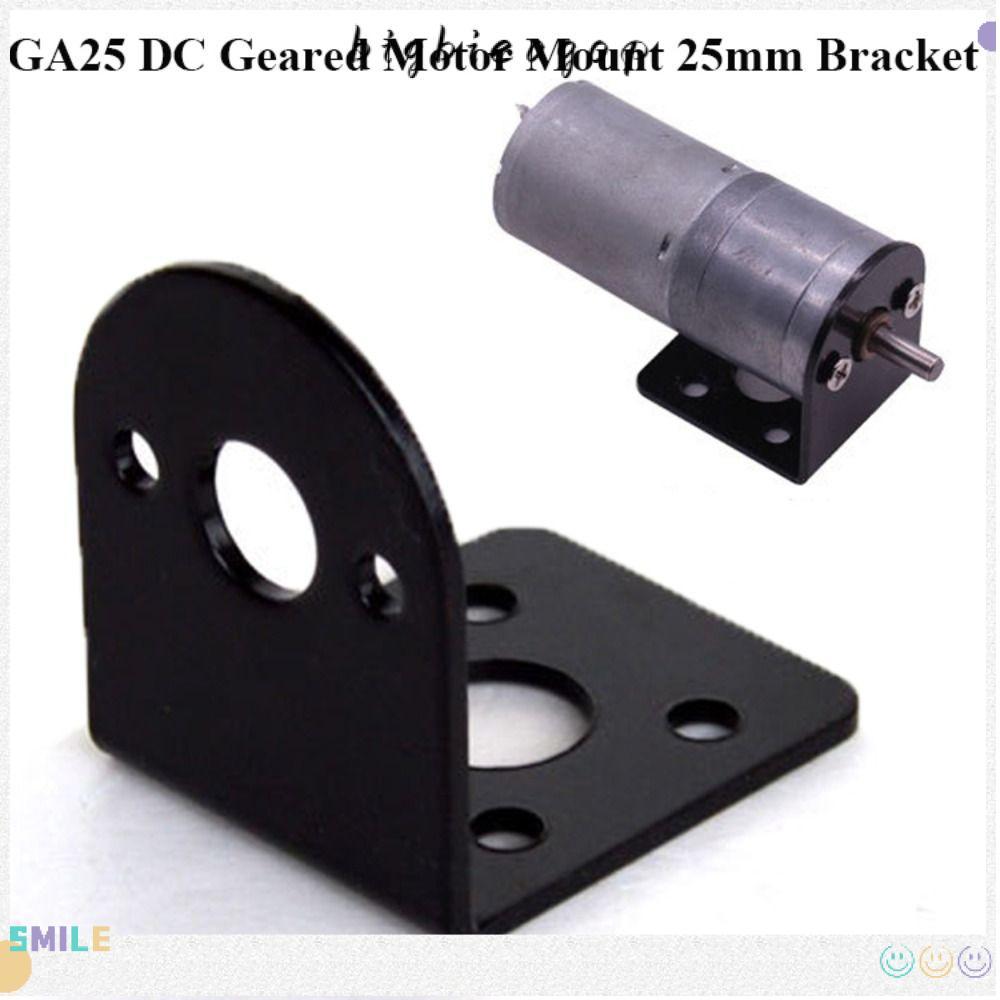 BIGBEIAGP GA25 DC Geared Fixing Holder Stand Universal High Torque Motor 25mm Bracket