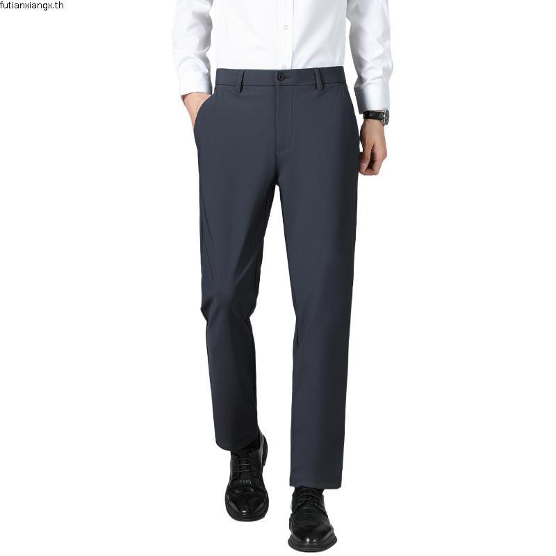 [ลดล้างสต็อก] GQ Classic Pants Regular กางเกงสแล็คขายาวผู้ชายทรงมาตรฐาน
