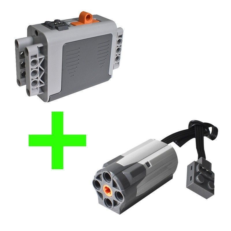 Meihe Machinery Series No. 5 Motor Power Group ประกอบบล็อกตัวต่อ Minifigure ของเล่นเด็ก Whale Shark 