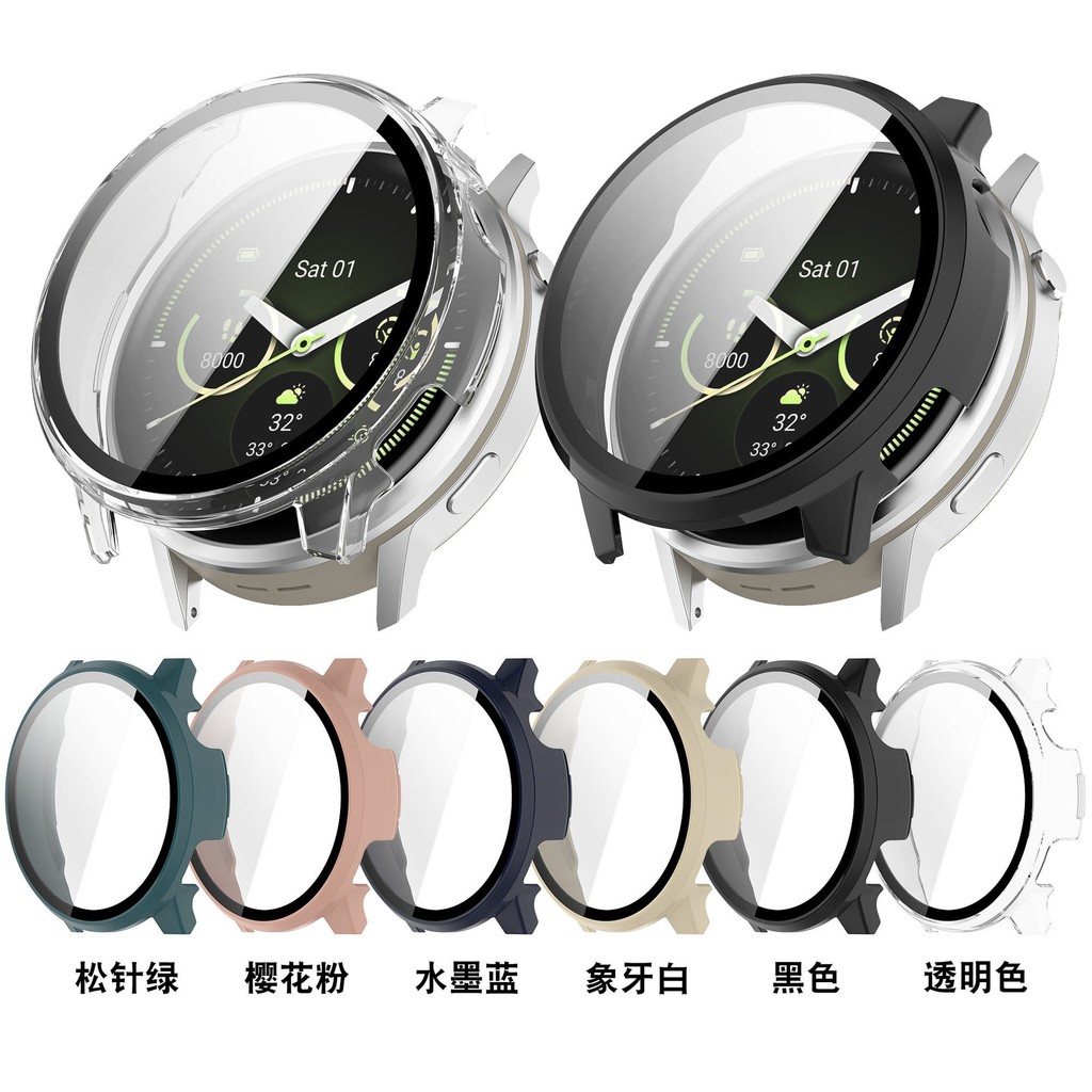 เหมาะสําหรับ Garmin Venu4 เคสป้องกันเคสพีซีฟิล์มแบบบูรณาการความละเอียดสูงกันกระแทก Garmin Venu4 นาฬิ