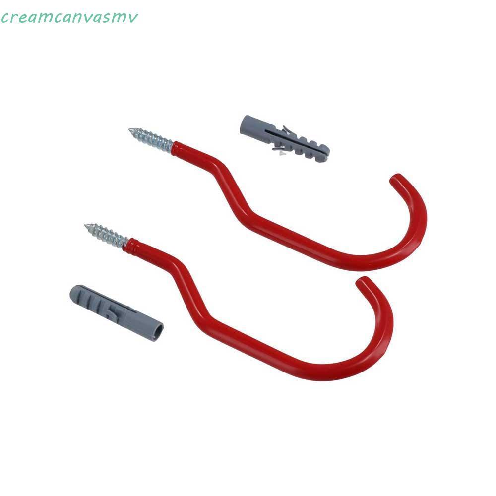 ROVER ตะขอจักรยาน Screw-in Garden Bike Hanger Heavy Duty Road ชั้นวางปั่นจักรยานขนาดใหญ่