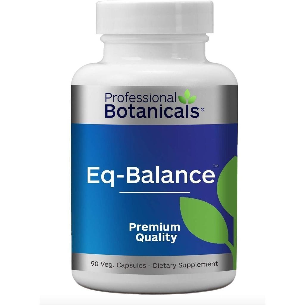 Professional Botanicals Eq-Balance, สมุนไพรธรรมชาติ Vegan Vertigo Motion Sickness Nausea Relief - 90