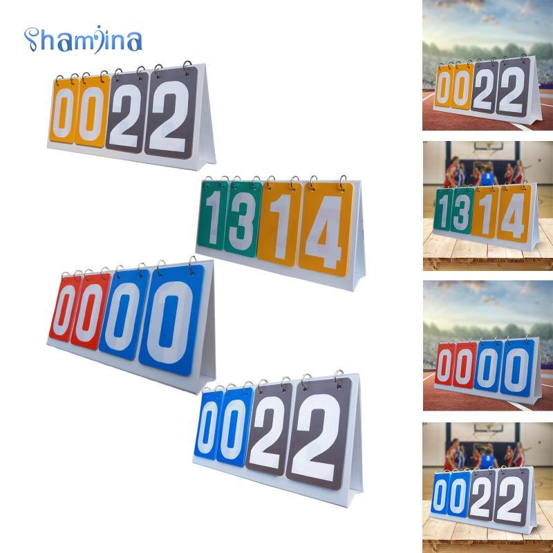 [Shamjina] Score Board Scorring Board กระดานสกอร์ตั้งโต๊ะสําหรับลูกเทนนิสวอลเลย์บอลบาสเก็ตบอล