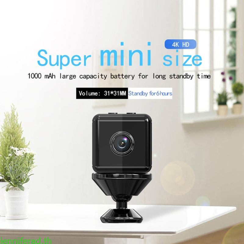 Jenniferad X6D Mini Monitor กล้อง 1080P เว็บแคมเฝ้าระวังพร้อมการตรวจจับการเคลื่อนไหว