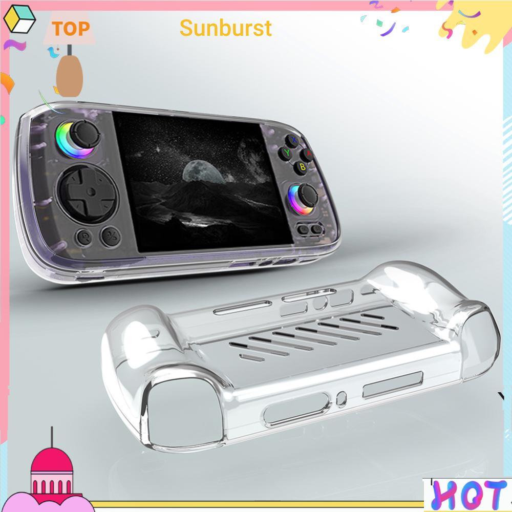 Protector Shell Sleeve กันกระแทก TPU Soft Skin Cover Case Anti-slip Protector สําหรับ ANBERNIC RG406