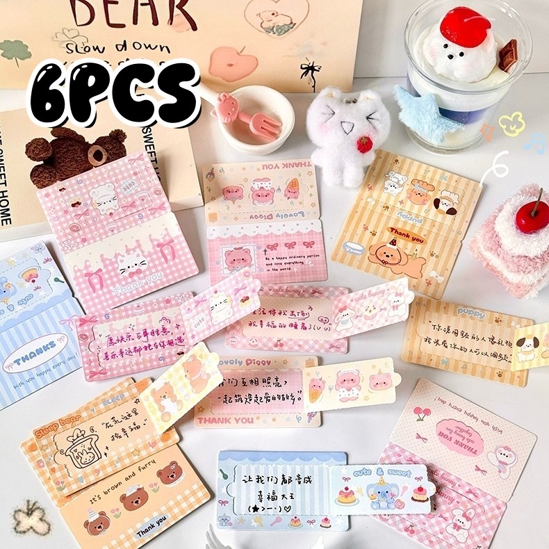 6 ชิ้น/แพ็ค DIY Creative Scratch การ์ดเด็กรางวัลจุด Interactive Lottery Encouragement ของขวัญ