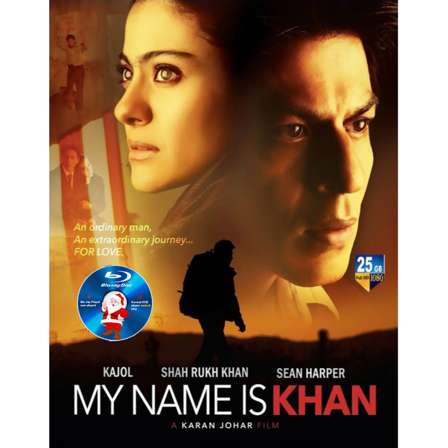 HINDI-BLURAY ชื่อของฉันคือ Khan (2010) Romance/Trhriller Shah Rukh Khan / Kajol / Sean Harper