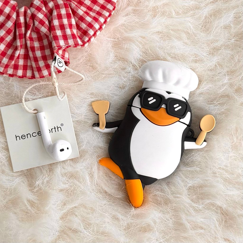 Dancing Penguin เหมาะสําหรับ Huawei Freebudsse3 เคสป้องกัน 7i Huawei freeclip2 เคสนิ่ม 6i 5i การ์ตูน