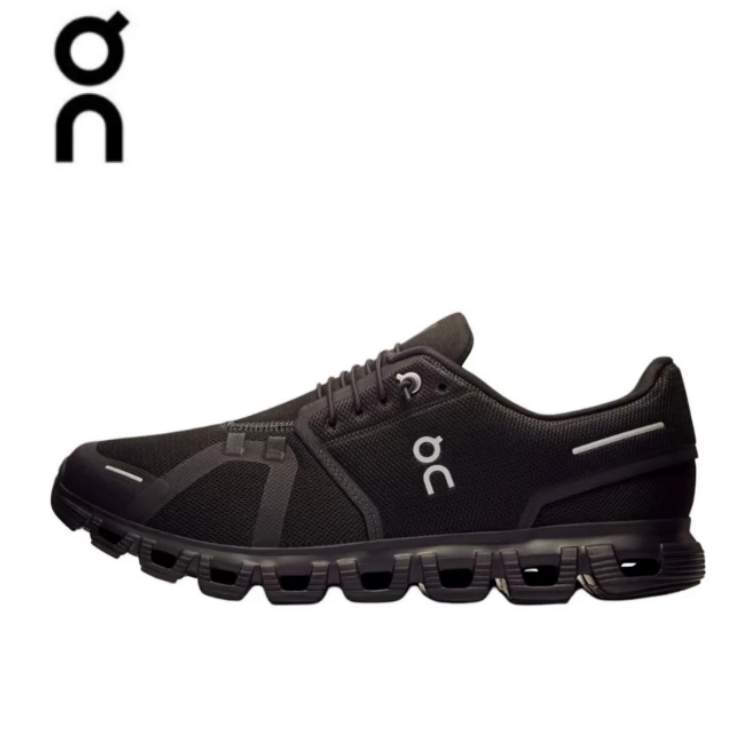OnOn Cloud 6 Shoes Unisx Low Cut Running Shoes Life Shoes สีดํา JQNG