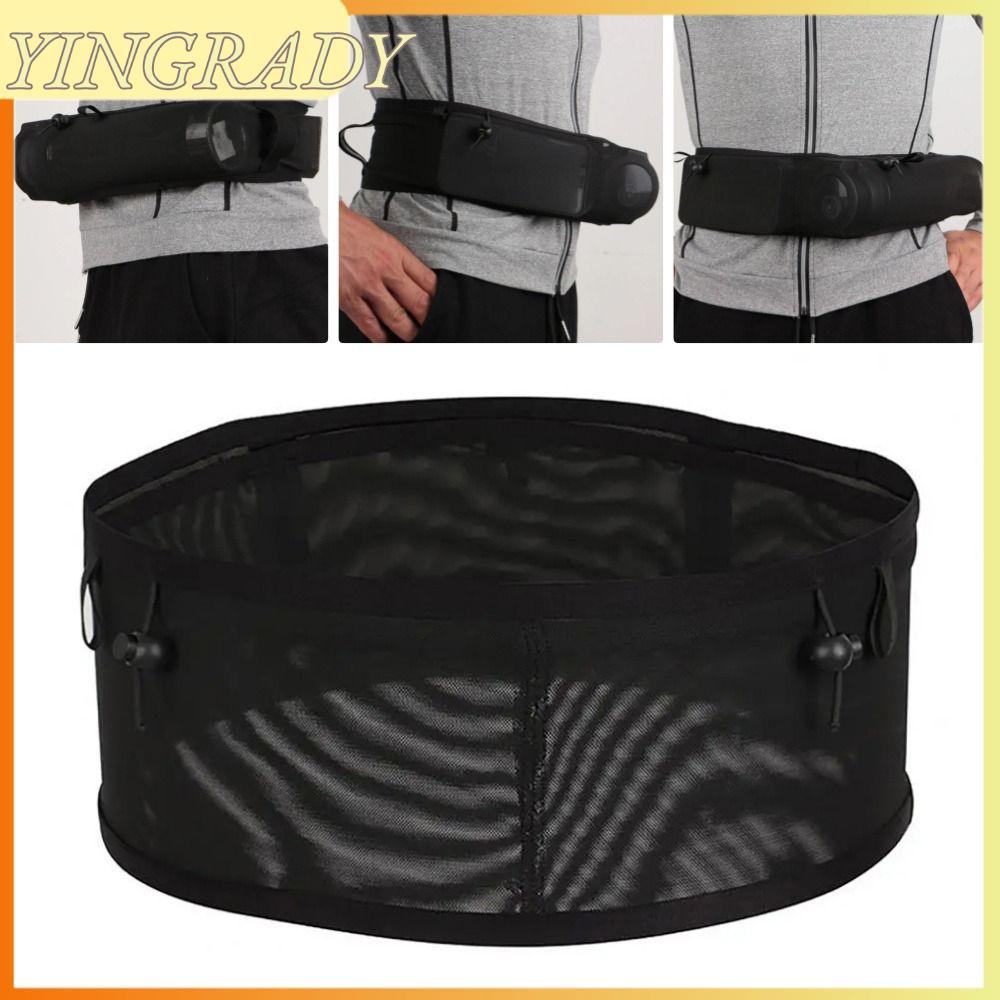 Yingrady เข็มขัดวิ่ง 1 ชิ้น กับสายคาดเอว กีฬา สามารถเก็บของได้ สำหรับคนออกกำลังกาย และวิ่ง มีช่องสำหรับใส่โทรศัพท์ ใช้ได้ทั้งผู้ชายและผู้หญิง พร้อมใช้งานในทุกกิจกรรมกลางแจ้ง
