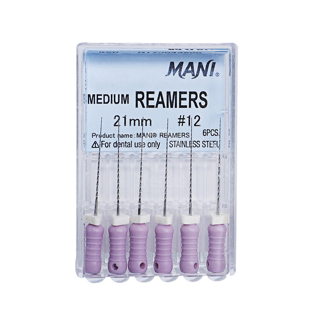 6 ชิ้น/กล่องขนาดกลาง REAMERS ไฟล์ ไฟล์มือ 21 มม./25 มม