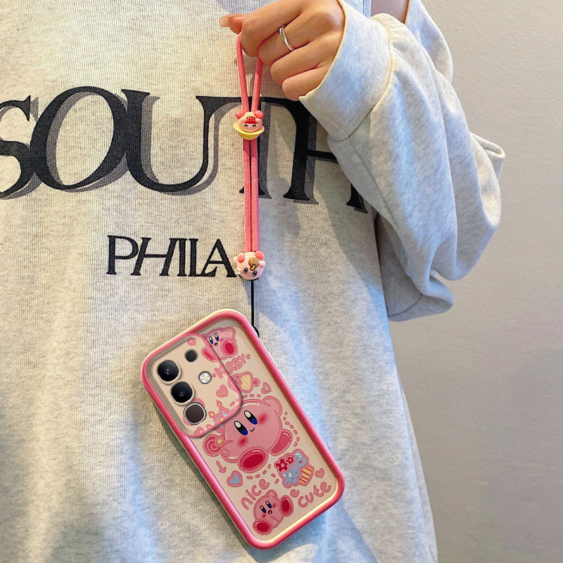 เคส Realme C85 เคสโทรศัพท์ซิลิโคนอ่อนนุ่มลายการ์ตูนที่เรียบง่ายและน่ารัก YX - รูปที่ 2