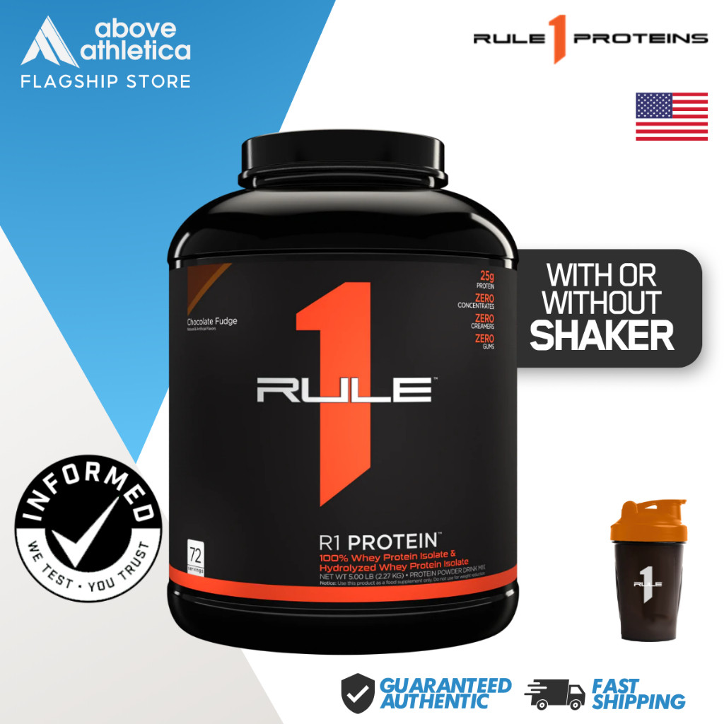 Rule 1 R1 Whey Protein Isolate Powder 5lbs (Rule One Proteins) - โปรตีน R1