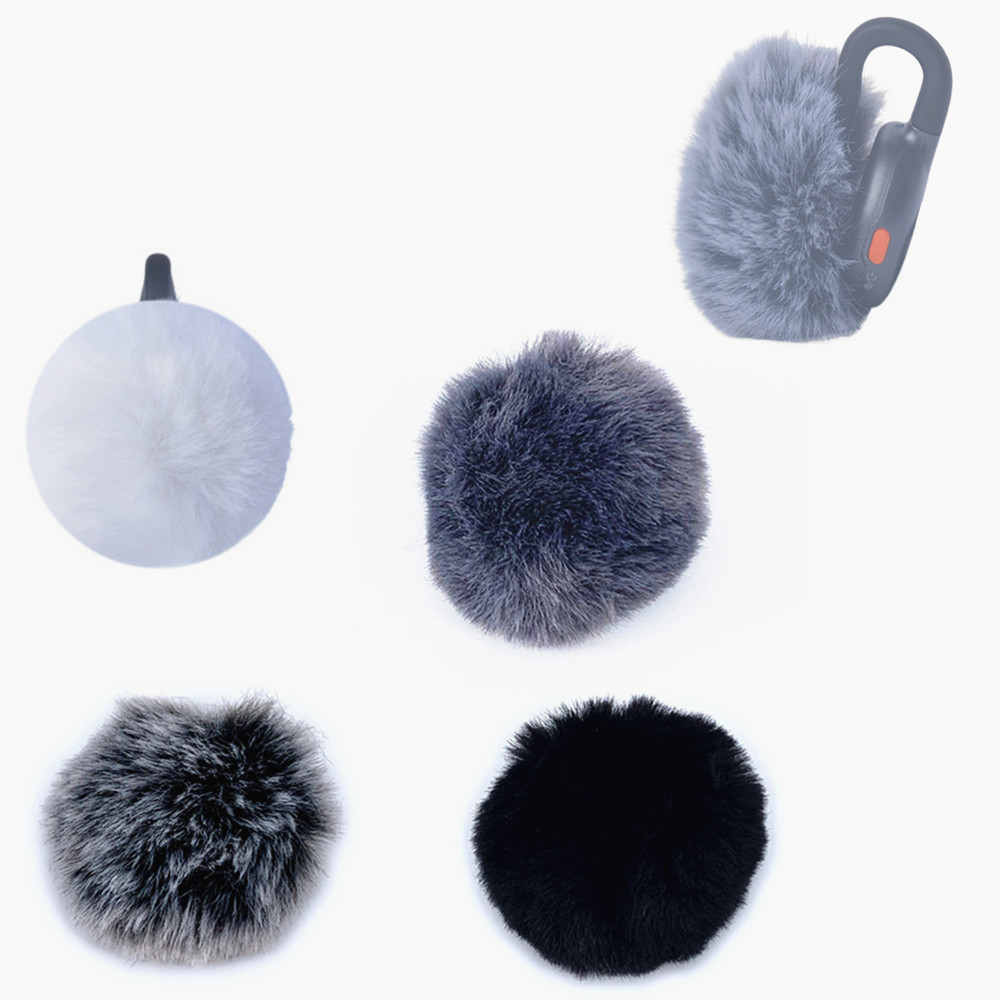 Windproof Deadcat สําหรับ Hollyland Lark M2S - กลางแจ้งขนสัตว์กระจก Muff สําหรับไมโครโฟนไร้สาย Lavalier Mic, ลดเสียงรบกวนอุปกรณ์เสริม