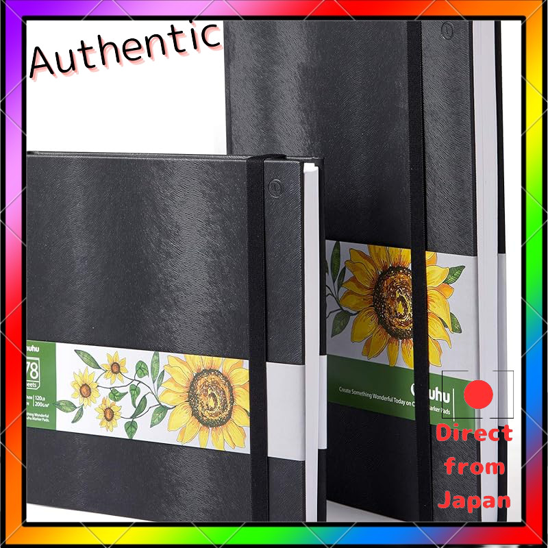 Ohuhu Sketchbook Marker Paper Thick A4/Square 200gsm 210*210mm/210*297mm Alcohol Marker Sketchbook O
