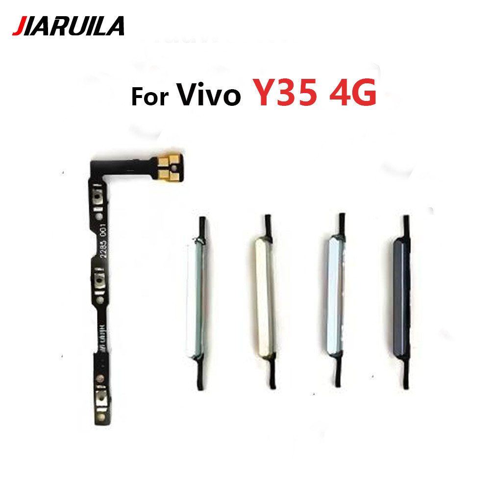 เปิดไฟปิด ปุ่ม Volume Up Down ปุ่ม Flex Cable สําหรับ Vivo Y35 4G