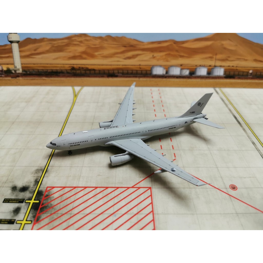 GeminiJets GMNAF107 NATO Multinational Mrtt A330mrtt T-055 1: 400 โปรดอย่าถาม Me A ใหม่เอี่ยมที่หลบไ