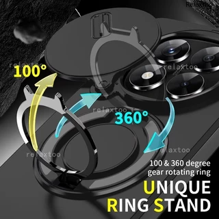 Casing For Xiaomi Redmi Note15 Note 15 Pro Plus + Pro+ 15Pro+ Note15Pro+ 4G 5G Shockproof Phone Case Metal Armor Ring Bracket Stent Back Push Camera Lens Privacy Protect Holder Back Casing Cover
