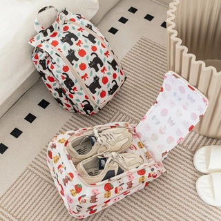Travel Organizer 7 ชิ้น ออแกไนเซอร์ กระเป๋าเก็บของ ถุงเก็บซิปหนา ชิ้นกระเป๋าจัดระเบียบใส่เสื้อผ้า