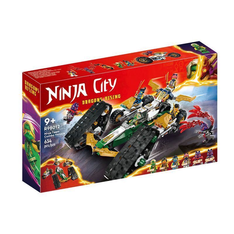 NINJACITY Ninja Team Combo Vehicle 71820 | ยานพาหนะคอมโบ ทีมนินจา นินจาซิตี้ 71820