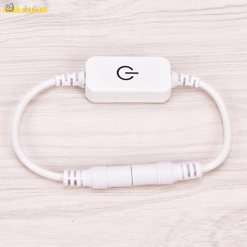 LLTH LED Dimmer 4A 12V-24V สําหรับเดี่ยวสี LED Strip Touch เปิด/ปิด Dimmer HOT