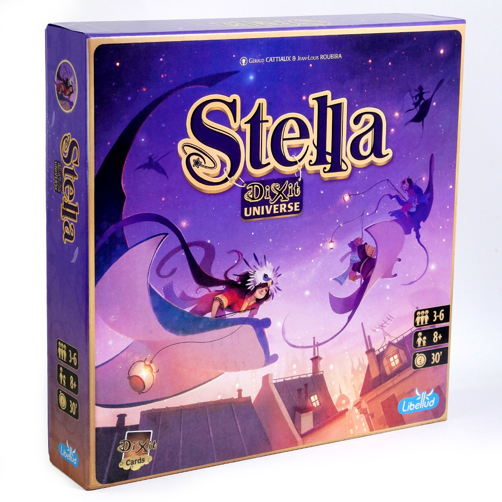 Dixit stella Only Words Full English Party Strategy Board Game Card 10 ขยาย 12 * 84.6