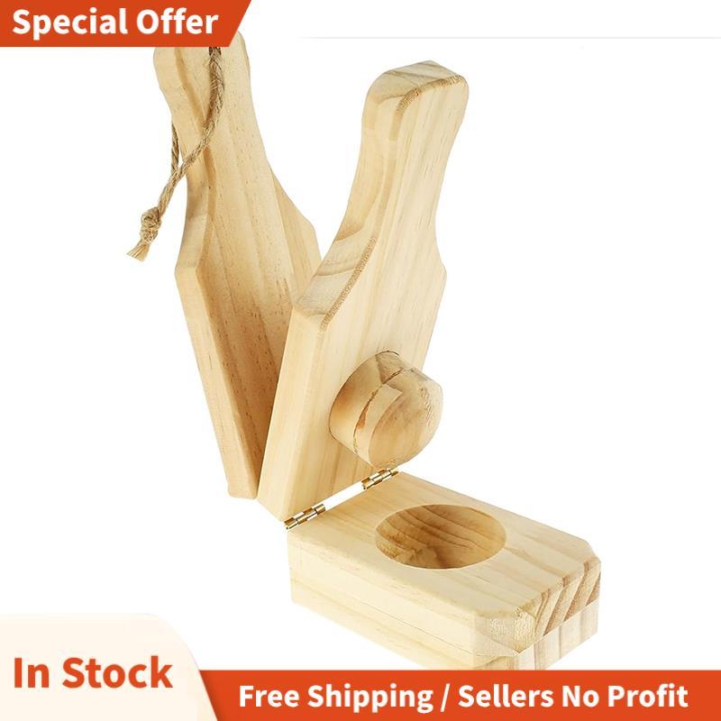 ไม้ Tostonera Plantain Banana Smasher Maker Plantain Smasher Plantain Tostones พร้อมที่จับ