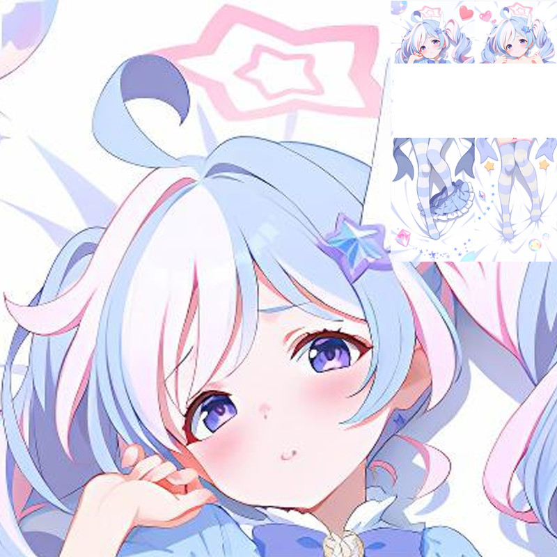 Blue Archive Uzawa Reisa อะนิเมะ Dakimakura หมอนข้างสองด้านปลอกหมอนปลอกหมอนผิวพีช