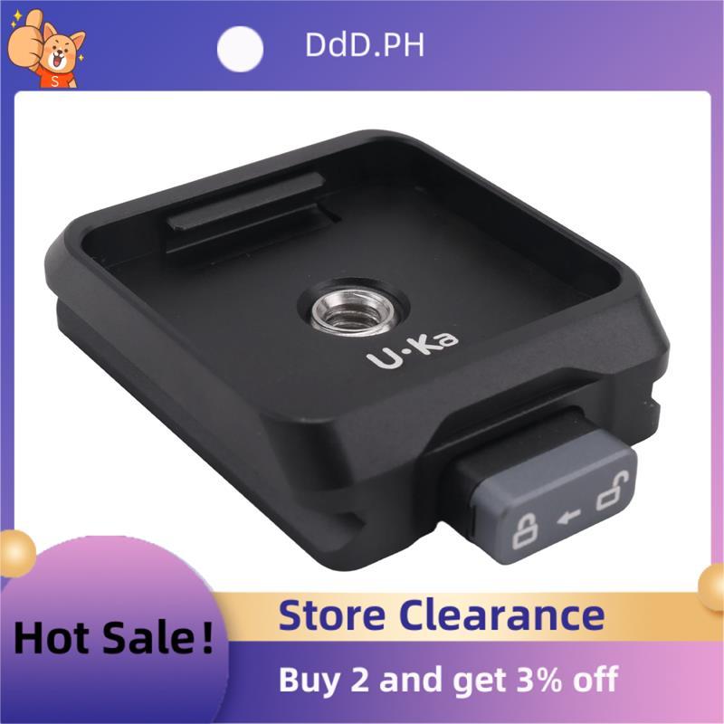 แผ่นและฐานปลดเร็วเข้ากันได้กับแผ่น Uka & F38 สําหรับขาตั้งกล้องกล้องแผ่นปลดเร็วฐาน UKA03