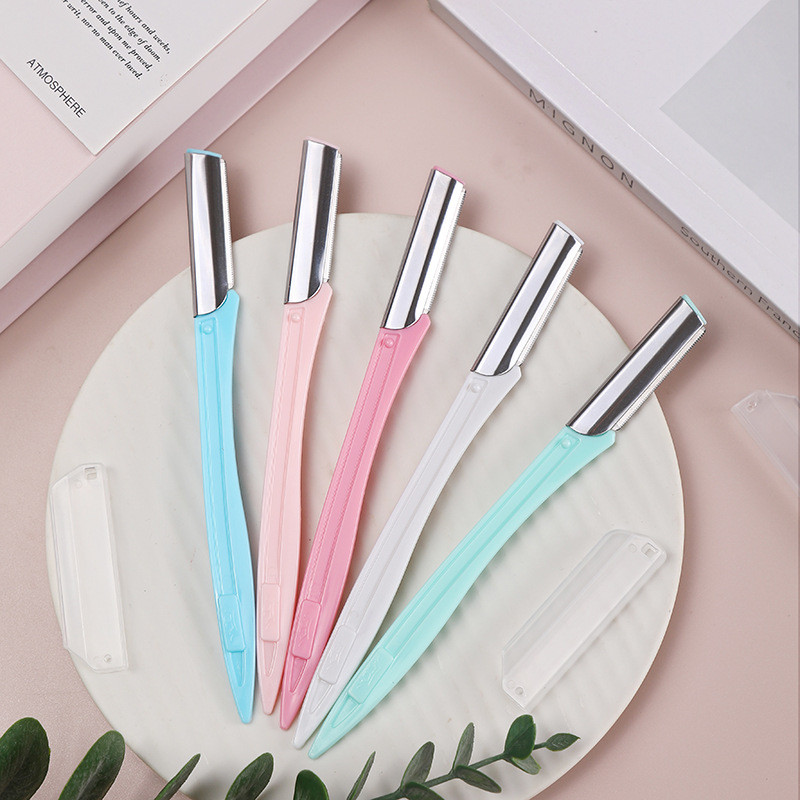 【24จัดส่งภายใน  ชั่วโมง🔥】15CMมีดโกนคิ้วแบบมิกโคร - มีดโกนคิ้ว 5 สี - เครื่องมือปรับแต่งคิ้ว - เครื่องมือเครื่องสำอางและเสริมความงาม - เครื่องมือขจัดขน