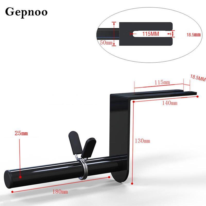 Gepnoo Gym Weight Stack Extender เครื่องมือเหล็กสำหรับการออกกำลังกาย เพื่อเสริมความแข็งแรงและการใช้งานที่บ้าน ราคา ถูกที่สุด ดีลบีเคเค แกลเลอรีภาพที่ 6