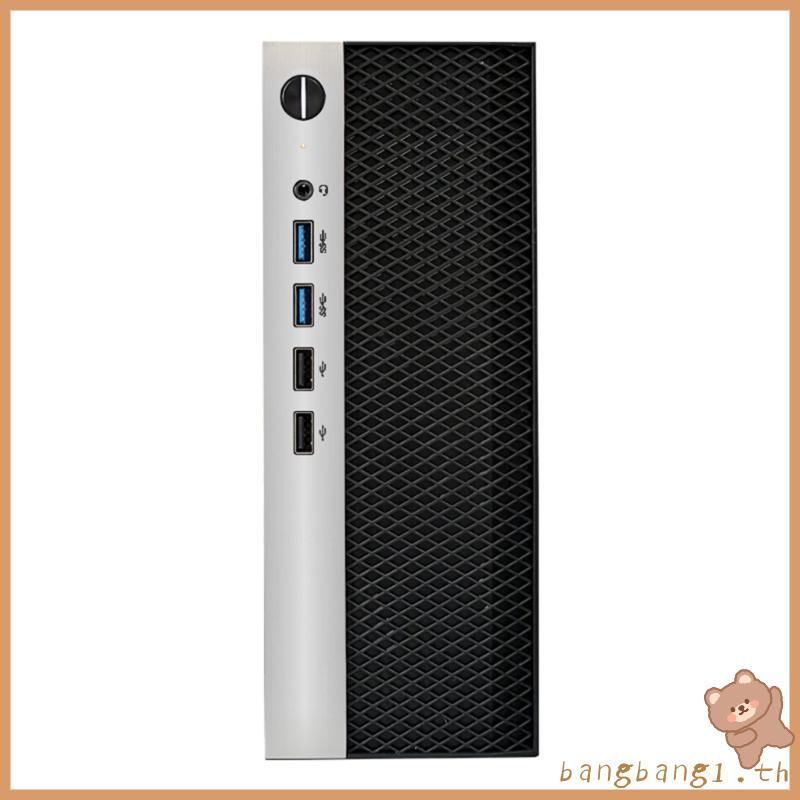 Bangb A09S Miniature ITX Desktop Case แชสซีโลหะแบบพกพาประหยัดพื้นที่สําหรับโต๊ะขนาดเล็ก Setups