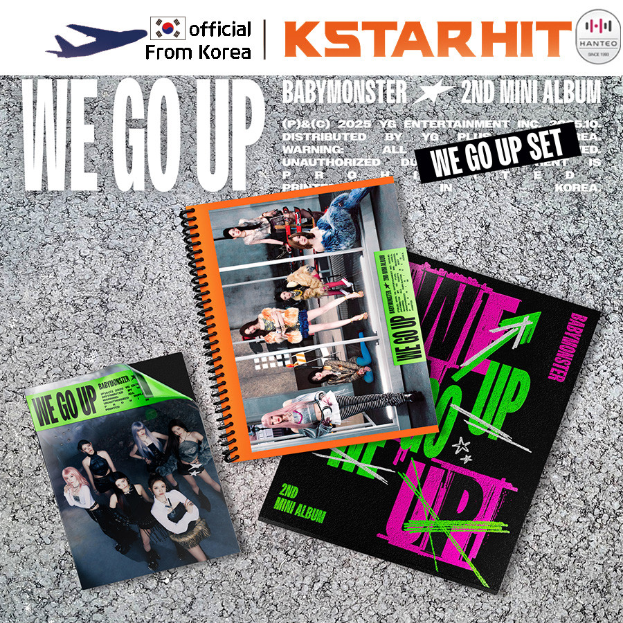 (+POB) BABYMONSTER - WE GO UP (1st Mini album)
