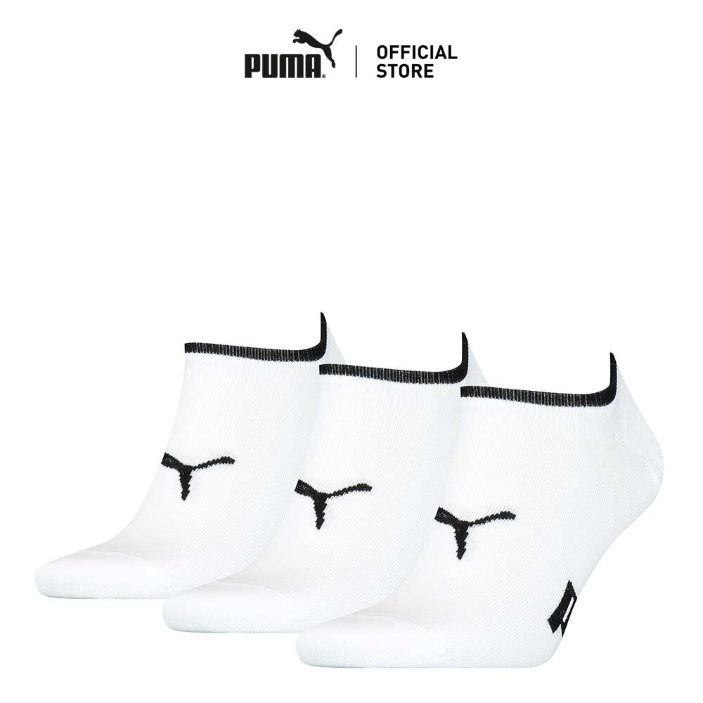 PUMA Various PUMA Unisex No Show Socks (3-Pack) สีขาว - 94767204