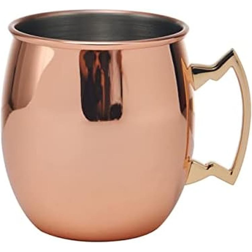 Houdini ทองแดงชุบธรรมดา Moscow Martino แก้ว 18oz