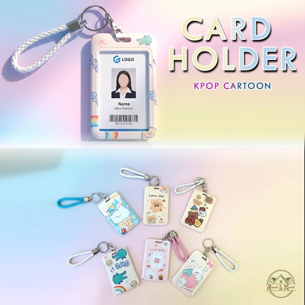 RK Identity Card Holder MRT Access Card Holder/ID Card Holder/Name Tag Card Protector