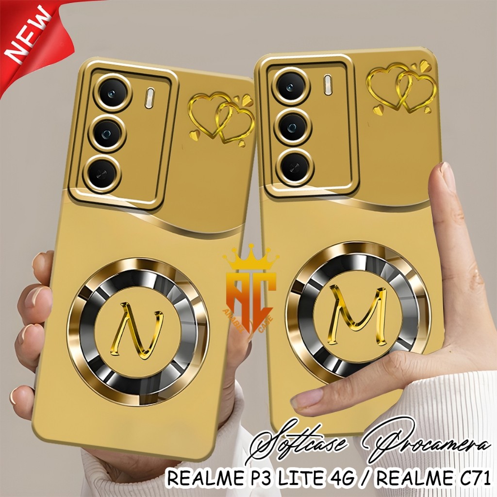 Softcase Realme p3 Lite 4g - เคส Realme c71 4g - Realme c75 - Realme c75x - Realme c73 Aesthetic Let